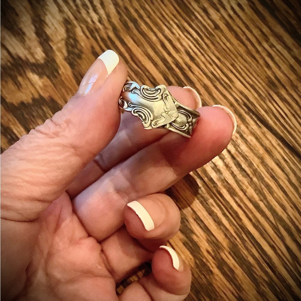 Sterling ring, size 12